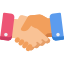 Handshake Symbol Illustrating the Tailor-Made Group Travel Solutions For Corporate Clients