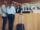 An airport terminal or an airplane interior with a professional and welcoming vibe. This could include passengers checking in at a counter or boarding a plane together.