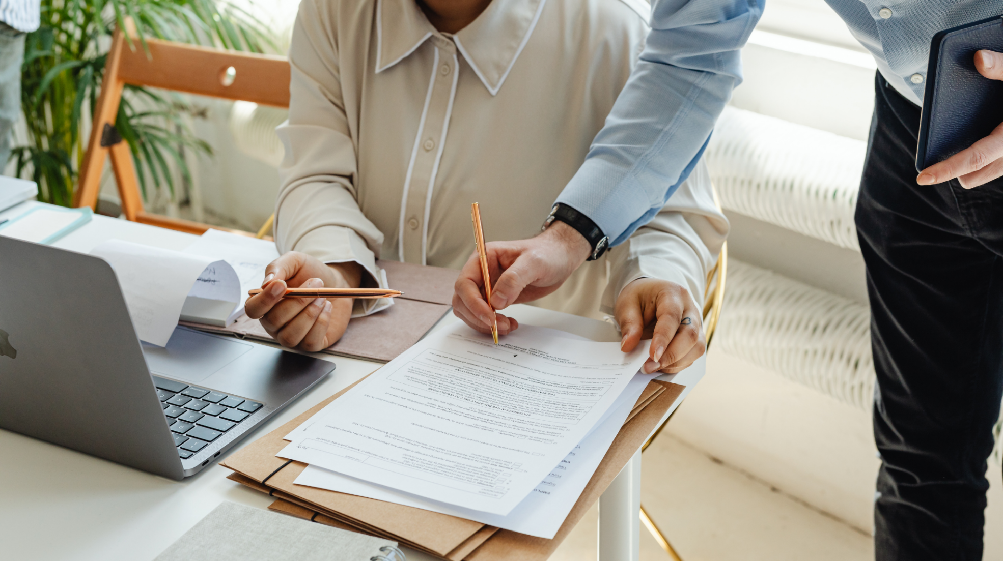 Airline team reviewing and approving contracts using automated workflows