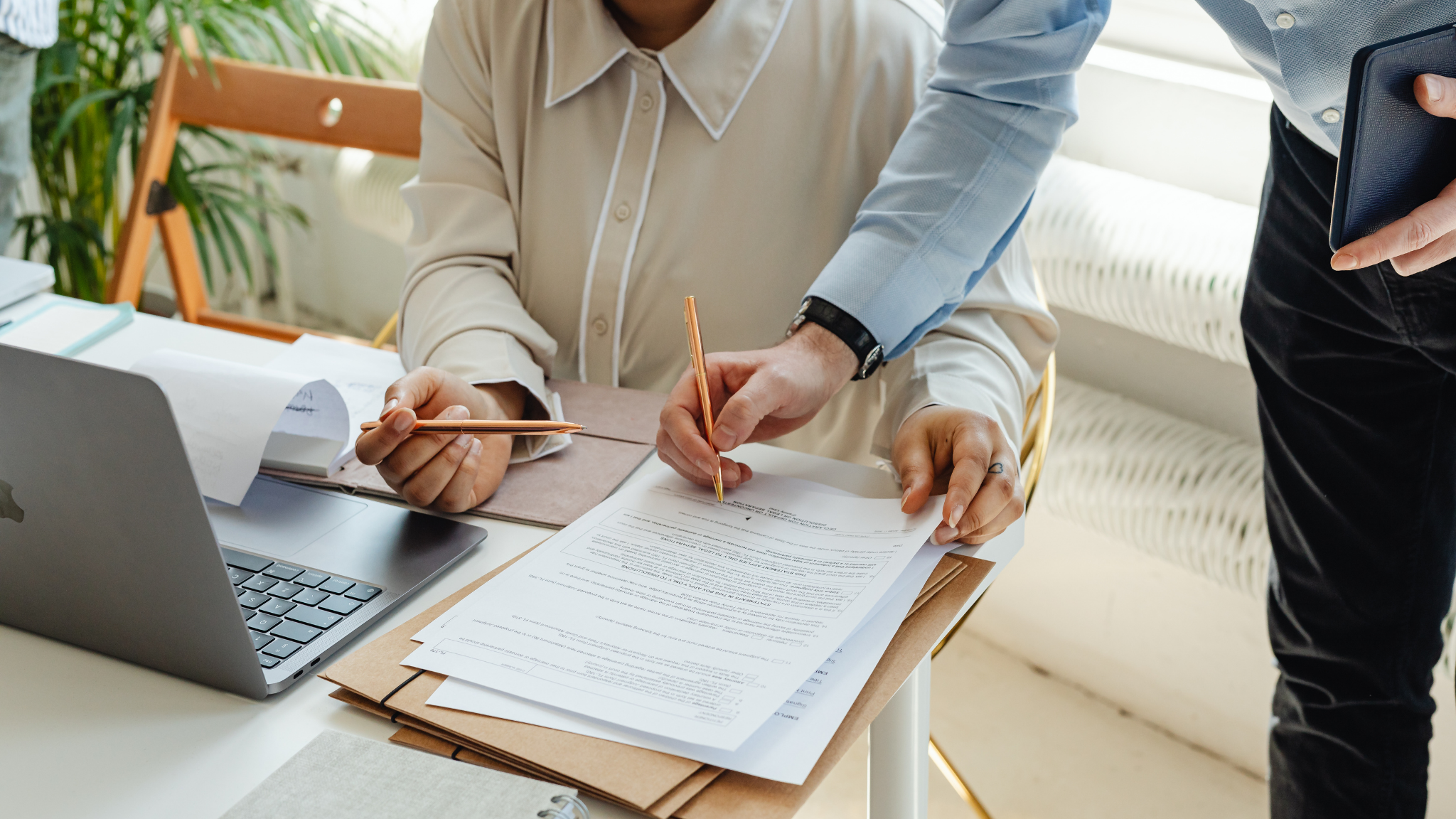 Airline team reviewing and approving contracts using automated workflows